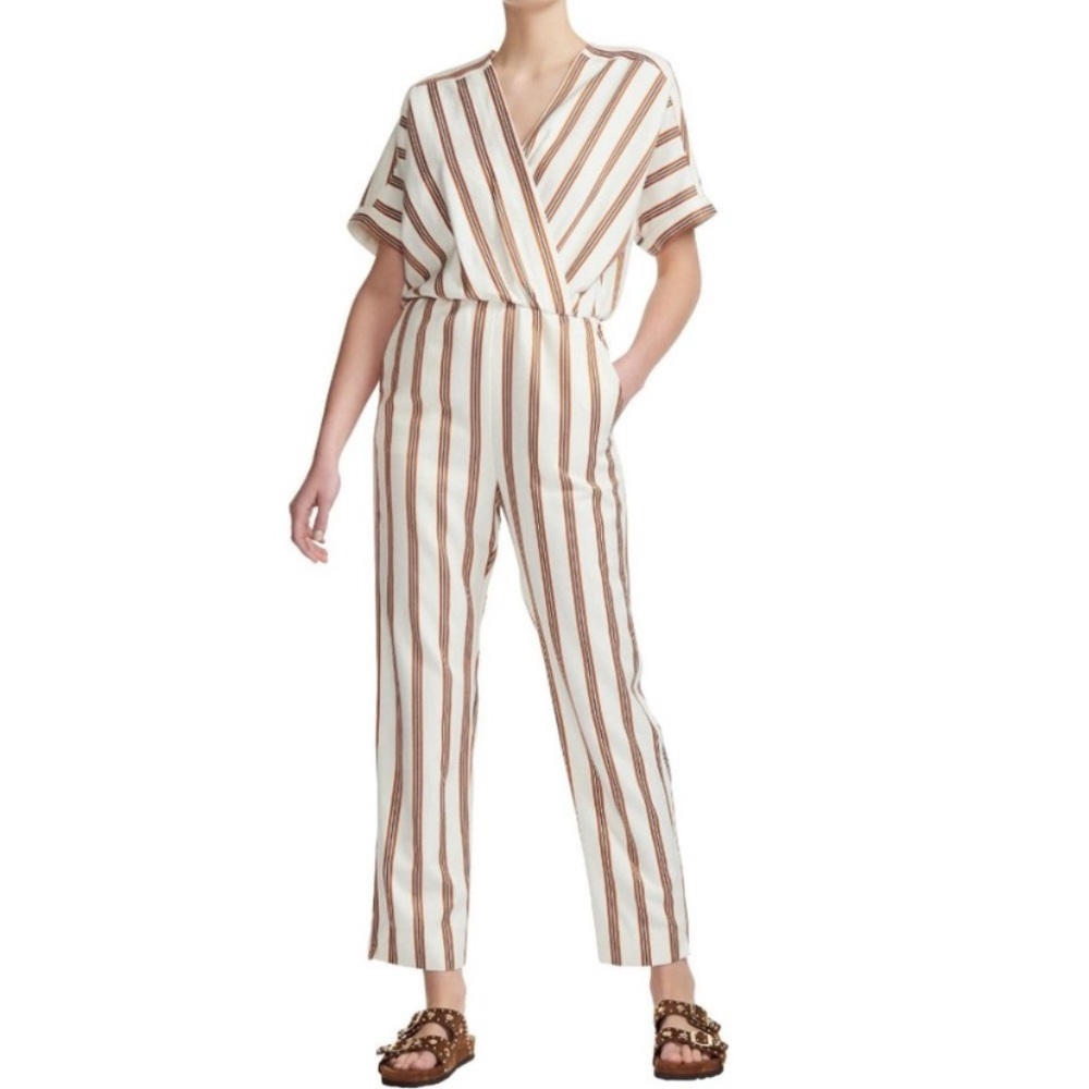 MAJE
PIENI STRIPED JUMPSUIT